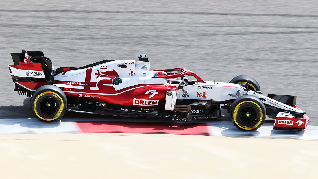 Kimi Räikkönen - Alfa Romeo - Test - Formel 1 - Bahrain - 12. März 2021