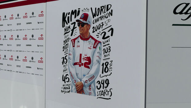 Kimi Räikkönen - Alfa Sauber - Formel 1 - GP Abu Dhabi - 9. Dezember 2021
