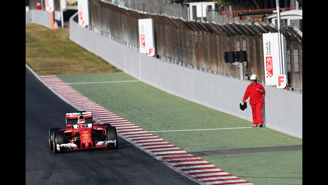 Kimi Räikkönen - Ferrari - Barcelona - F1-Test - 2016