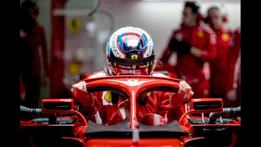 Kimi Räikkönen - Ferrari - Barcelona F1-Test 2018 - Tag 1