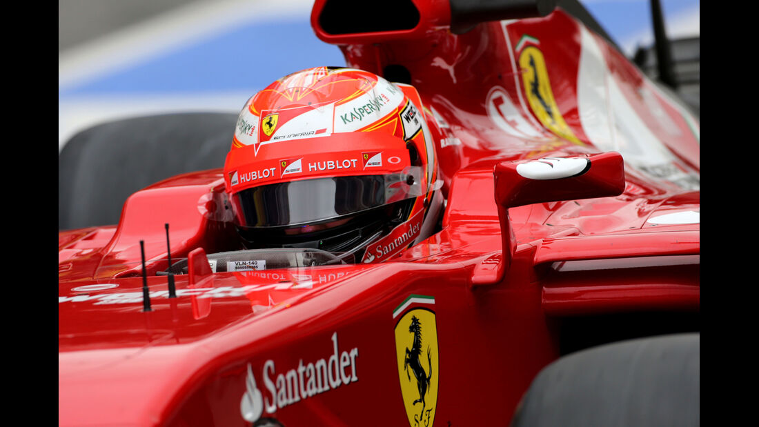 Kimi Räikkönen - Ferrari - F1 Test Barcelona (1) - 13. Mai 2014