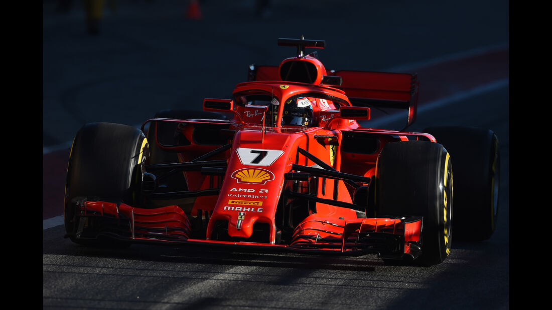 Kimi Räikkönen - Ferrari - F1-Test - Barcelona - Tag 8 - 9. März 2018