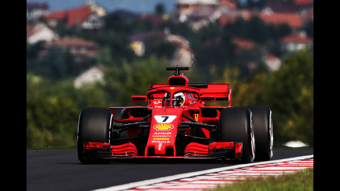 Kimi Räikkönen - Ferrari - F1-Test - Budapest - 1. August 2018