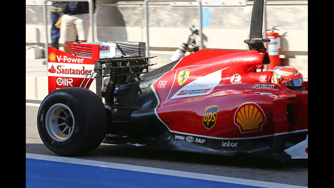 Kimi Räikkönen - Ferrari - Formel 1 - Bahrain - Test - 21. Februar 2014 