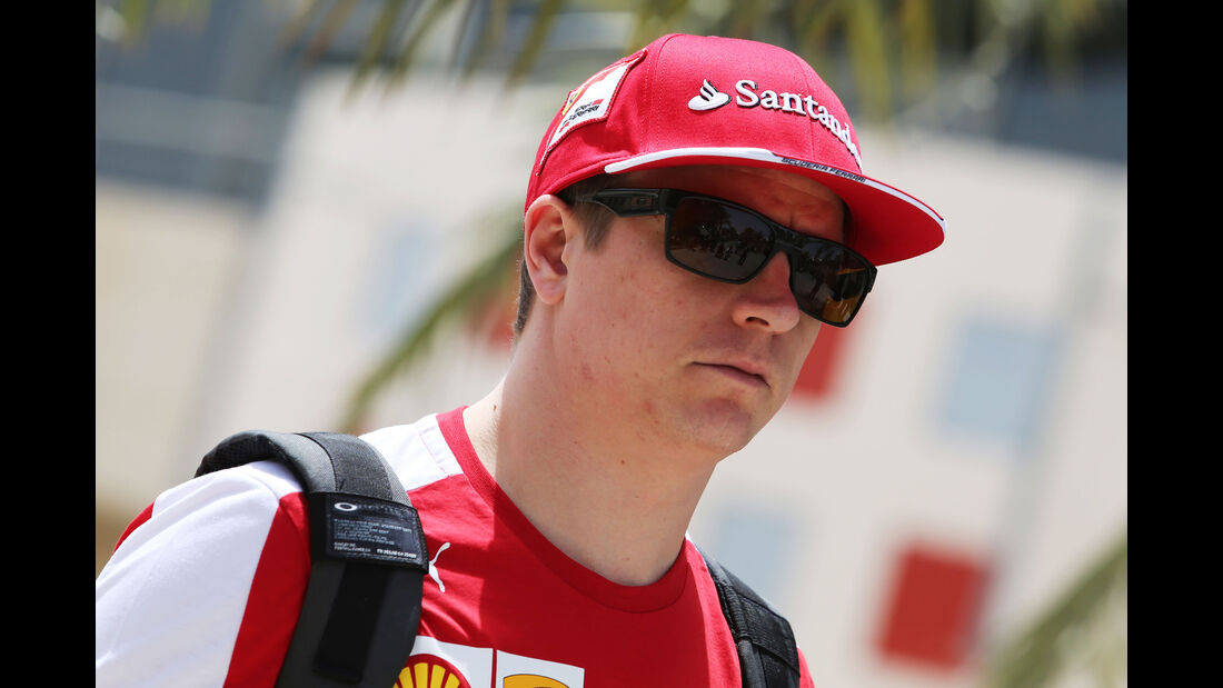 Kimi Räikkönen - Ferrari - Formel 1 - GP Bahrain - 16. April 2015