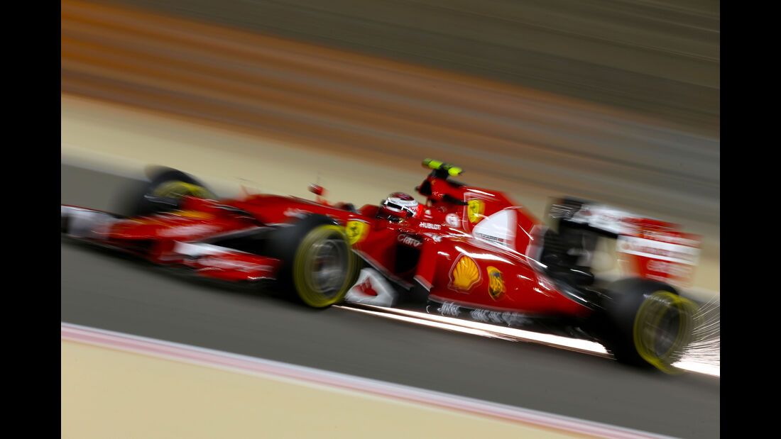 Kimi Räikkönen - Ferrari - Formel 1 - GP Bahrain -  17. April 2015