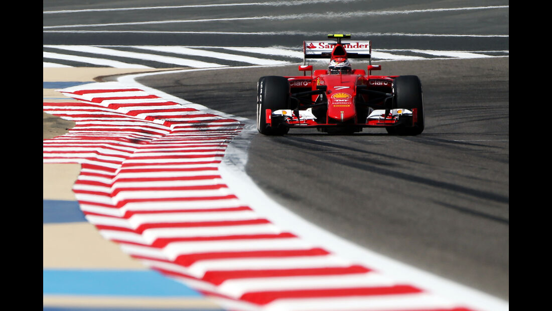 Kimi Räikkönen - Ferrari - Formel 1 - GP Bahrain - 17. April 2015
