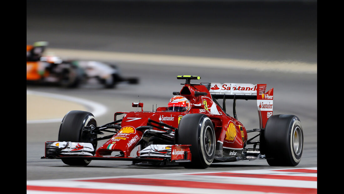 Kimi Räikkönen - Ferrari - Formel 1 - GP Bahrain - Sakhir - 4. April 2014