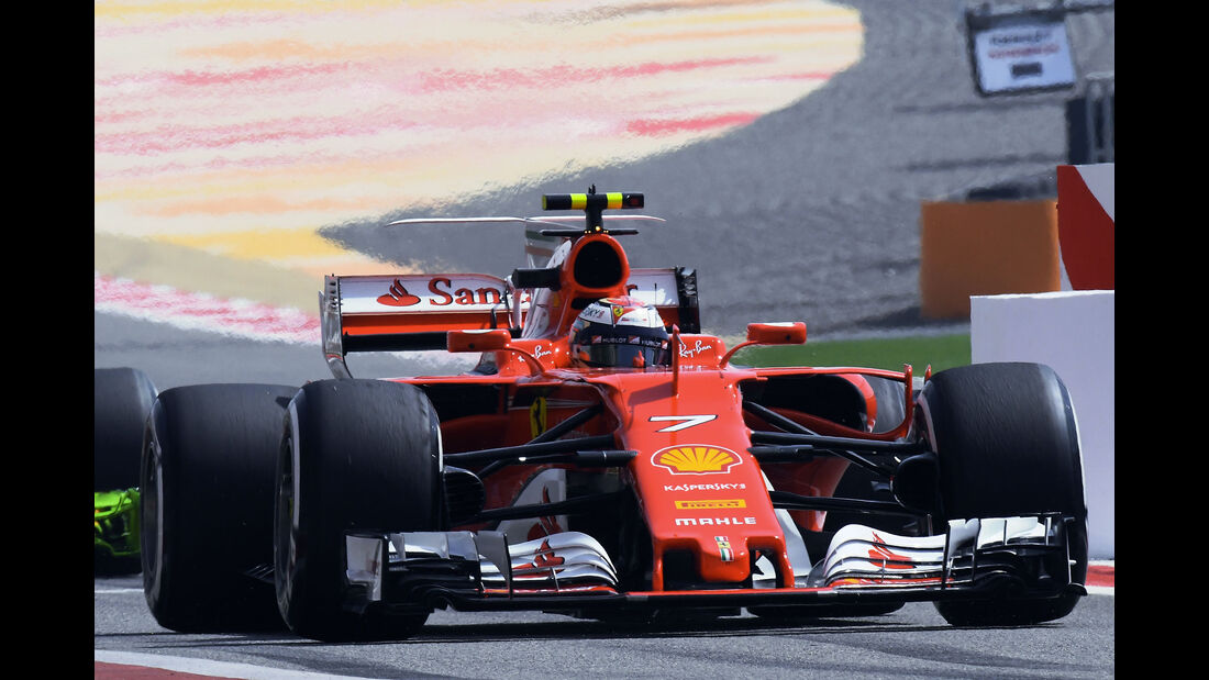 Kimi Räikkönen - Ferrari - Formel 1 - GP Bahrain - Sakhir - Training - Freitag - 14.4.2017