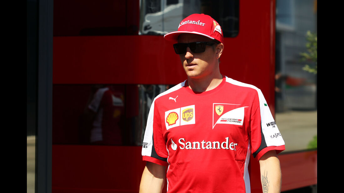 Kimi Räikkönen - Ferrari - Formel 1 - GP Belgien - Spa-Francorchamps - 20. August 2015