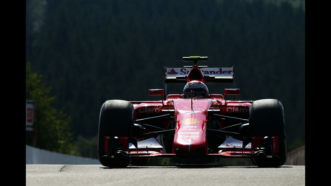 Kimi Räikkönen - Ferrari - Formel 1 - GP Belgien - Spa-Francorchamps - 21. August 2015