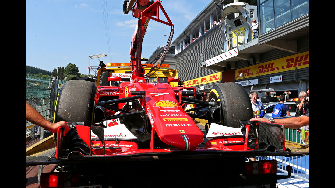 Kimi Räikkönen - Ferrari - Formel 1 - GP Belgien - Spa-Francorchamps - 22. August 2015