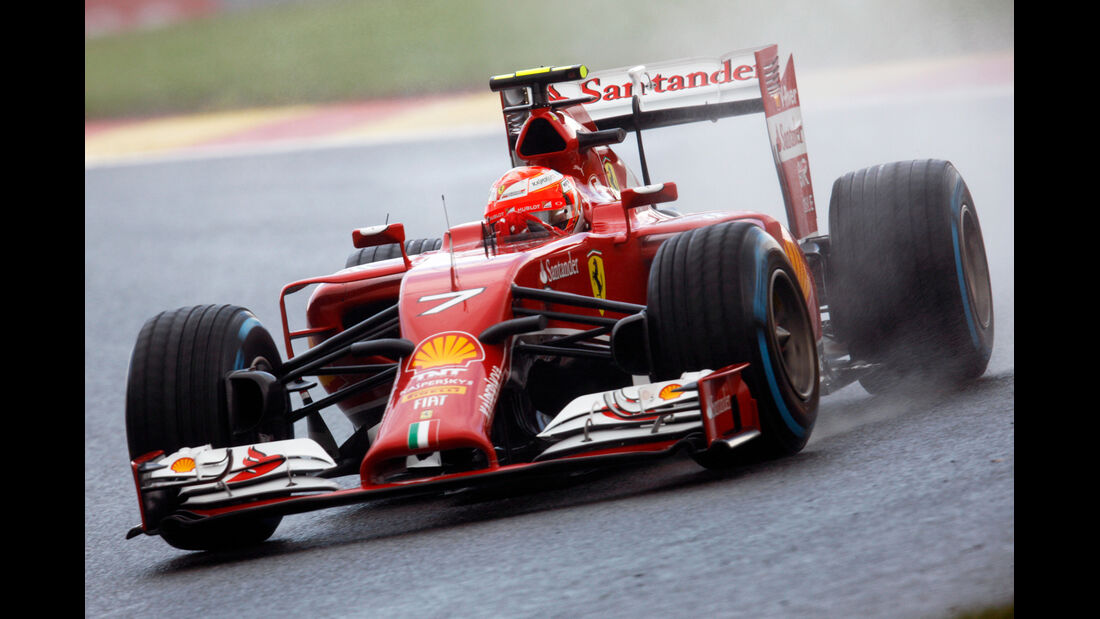 Kimi Räikkönen - Ferrari - Formel 1 - GP Belgien - Spa-Francorchamps - 23. November 2014