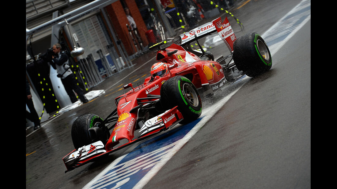 Kimi Räikkönen - Ferrari - Formel 1 - GP Belgien - Spa-Francorchamps - 23. November 2014