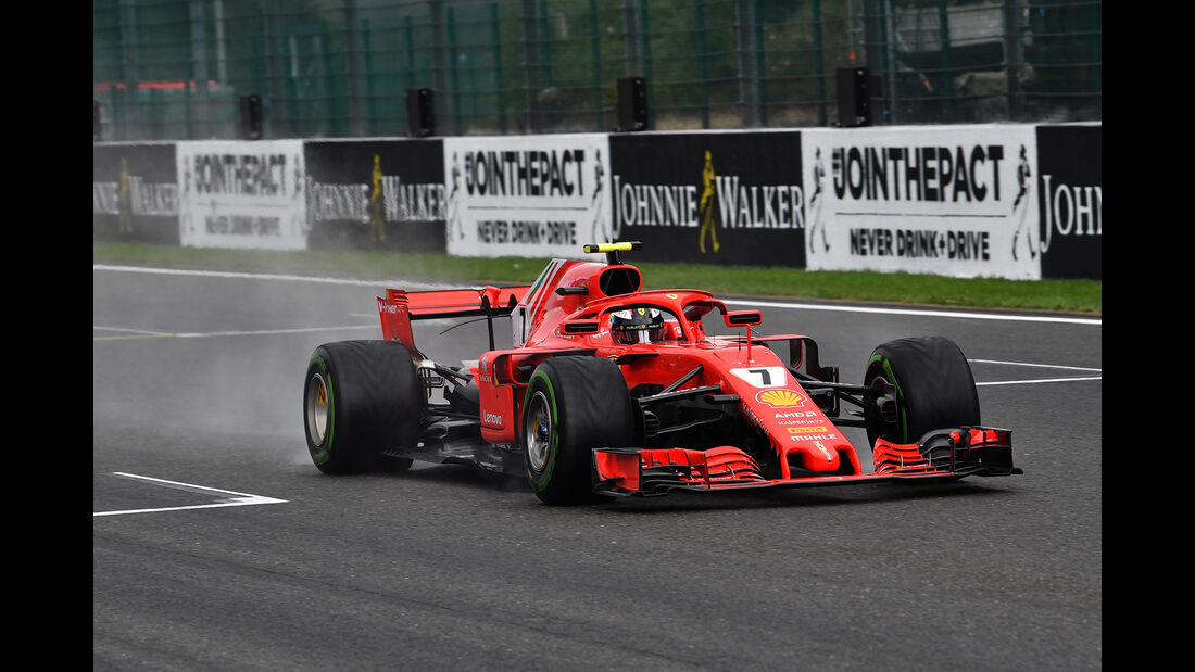 Kimi Räikkönen - Ferrari - Formel 1 - GP Belgien - Spa-Francorchamps - 25. August 2018