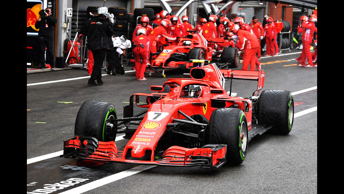 Kimi Räikkönen - Ferrari - Formel 1 - GP Belgien - Spa-Francorchamps - 25. August 2018