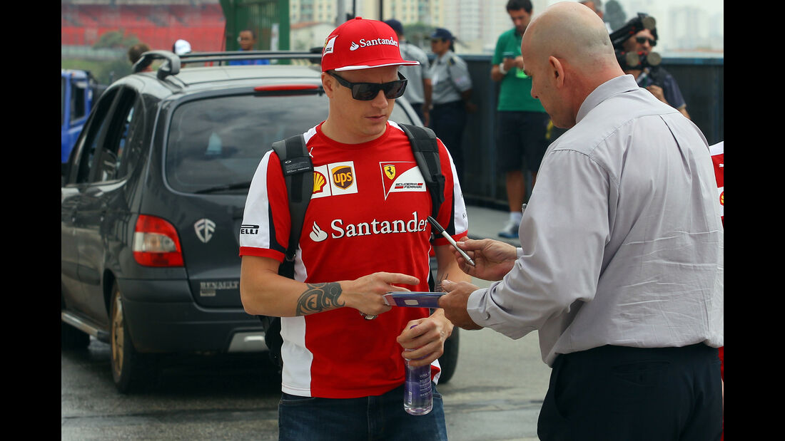 Kimi Räikkönen - Ferrari - Formel 1 - GP Brasilien- 12. November 2015