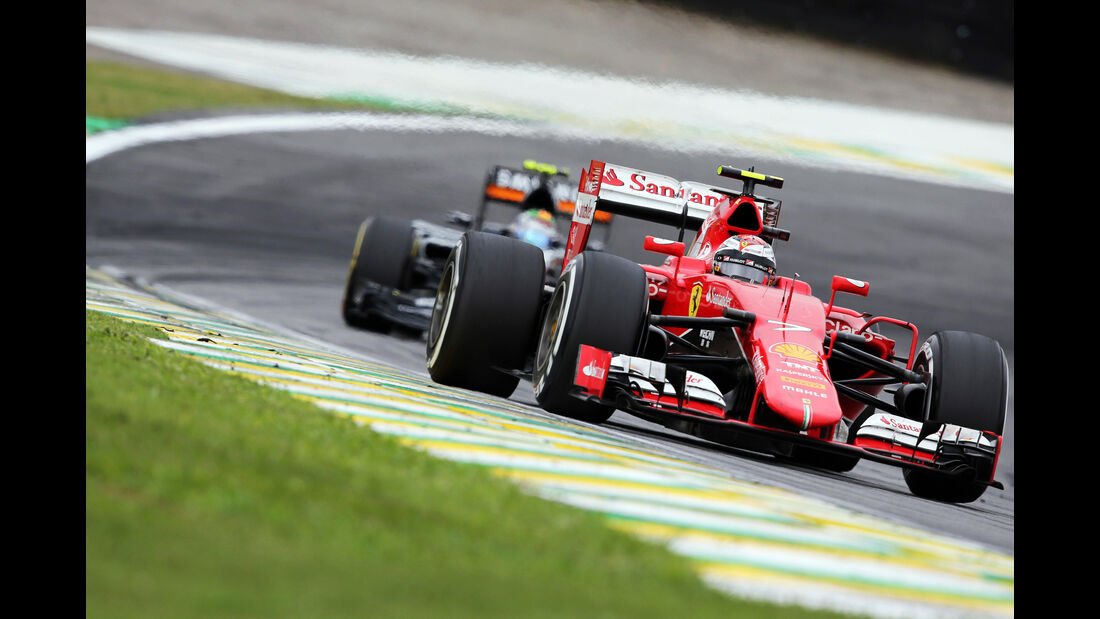 Kimi Räikkönen - Ferrari - Formel 1 - GP Brasilien- 15. November 2015
