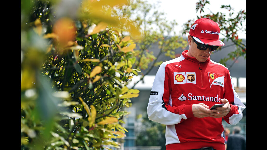 Kimi Räikkönen - Ferrari - Formel 1 - GP China - Shanghai - 9. April 2015