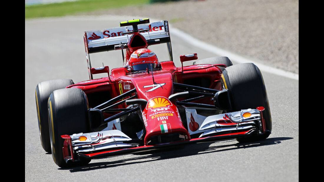 Kimi Räikkönen - Ferrari - Formel 1 - GP Deutschland - Hockenheim - 18. Juli 2014