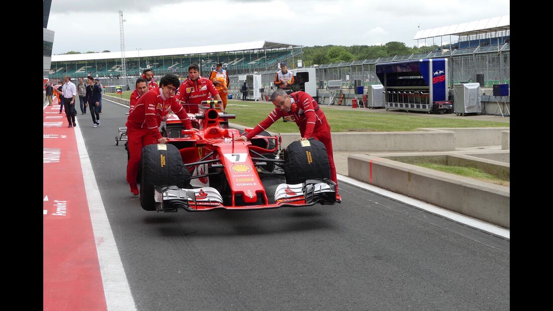Kimi Räikkönen - Ferrari - Formel 1 - GP England - 14. Juli 2017