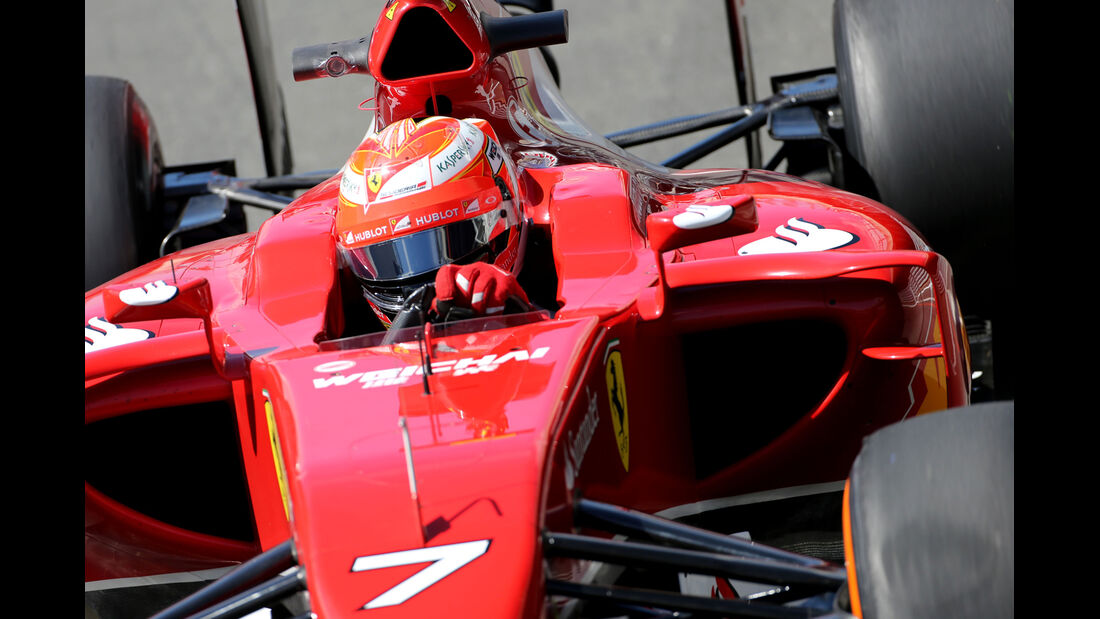Kimi Räikkönen - Ferrari - Formel 1 - GP England  - Silverstone - 4. Juli 2014