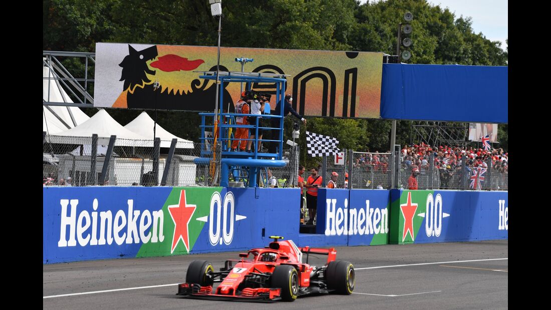 Kimi Räikkönen - Ferrari - Formel 1 - GP Italien - 02. September 2018