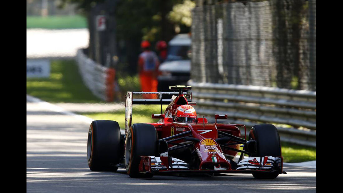 Kimi Räikkönen - Ferrari   - Formel 1 - GP Italien - 6. September 2014
