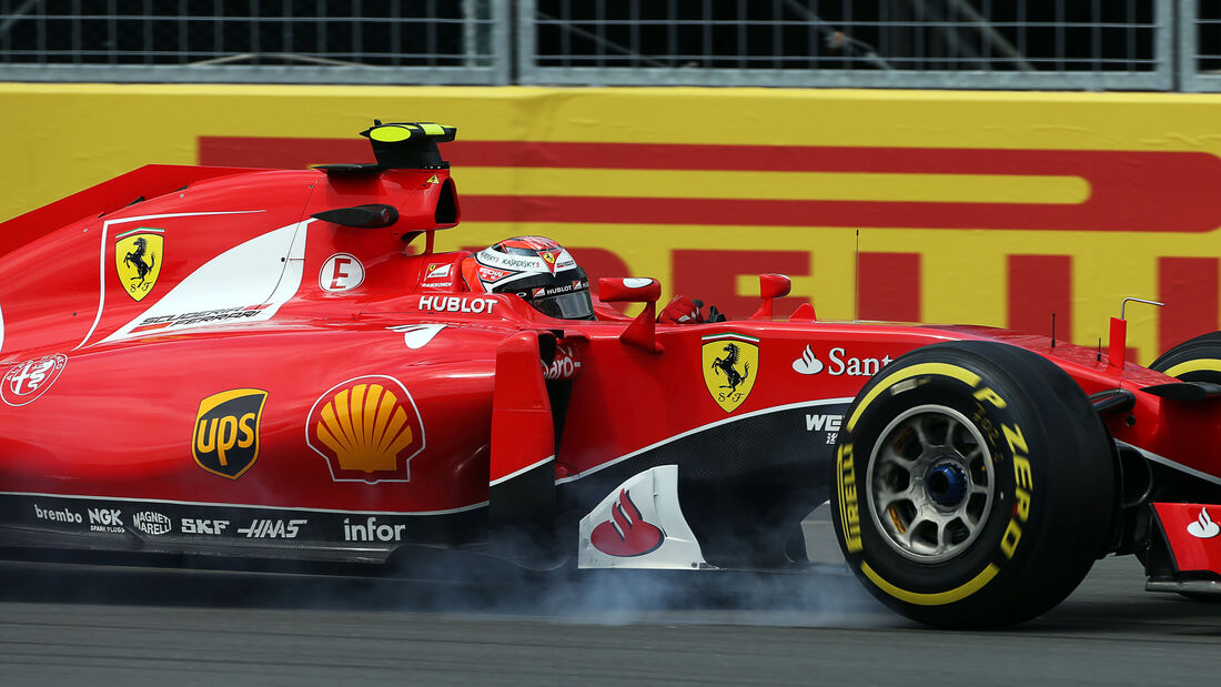 Kimi Räikkönen - Ferrari - Formel 1 - GP Kanada - Montreal - 5. Juni 2015