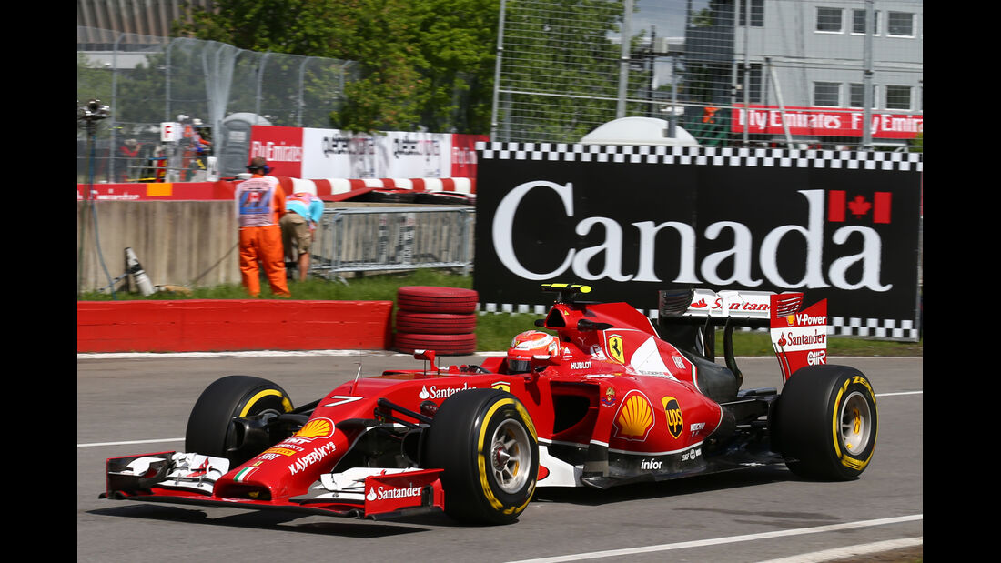 Kimi Räikkönen - Ferrari - Formel 1 - GP Kanada - Montreal - 6. Juni 2014