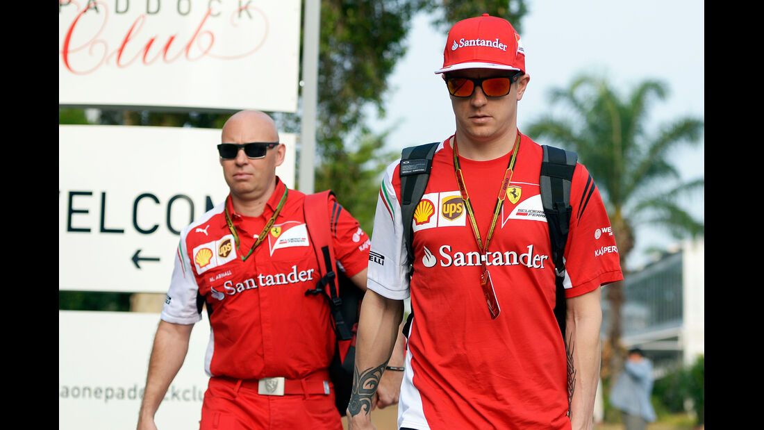 Kimi Räikkönen - Ferrari - Formel 1 - GP Malaysia - Sepang - 28. März 2014