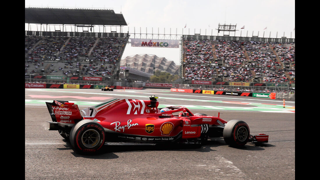 Kimi Räikkönen - Ferrari - Formel 1 - GP Mexiko - 26. Oktober 2018