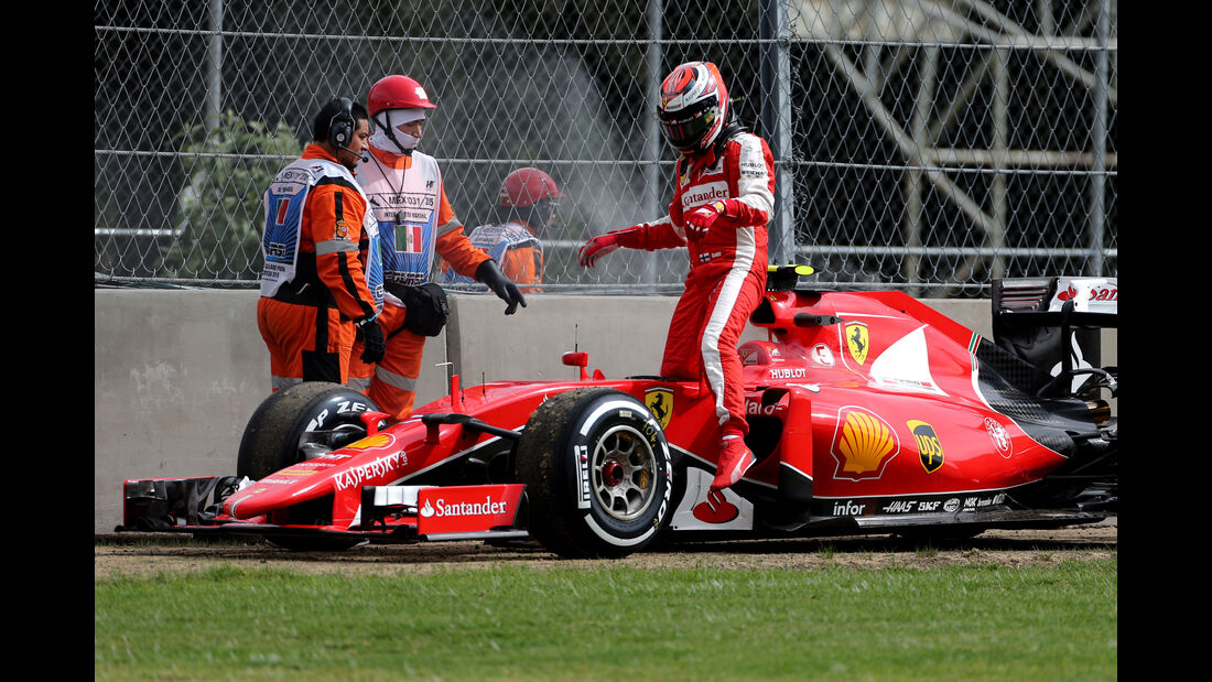 Kimi Räikkönen - Ferrari - Formel 1 - GP Mexiko - 31. Oktober 2015