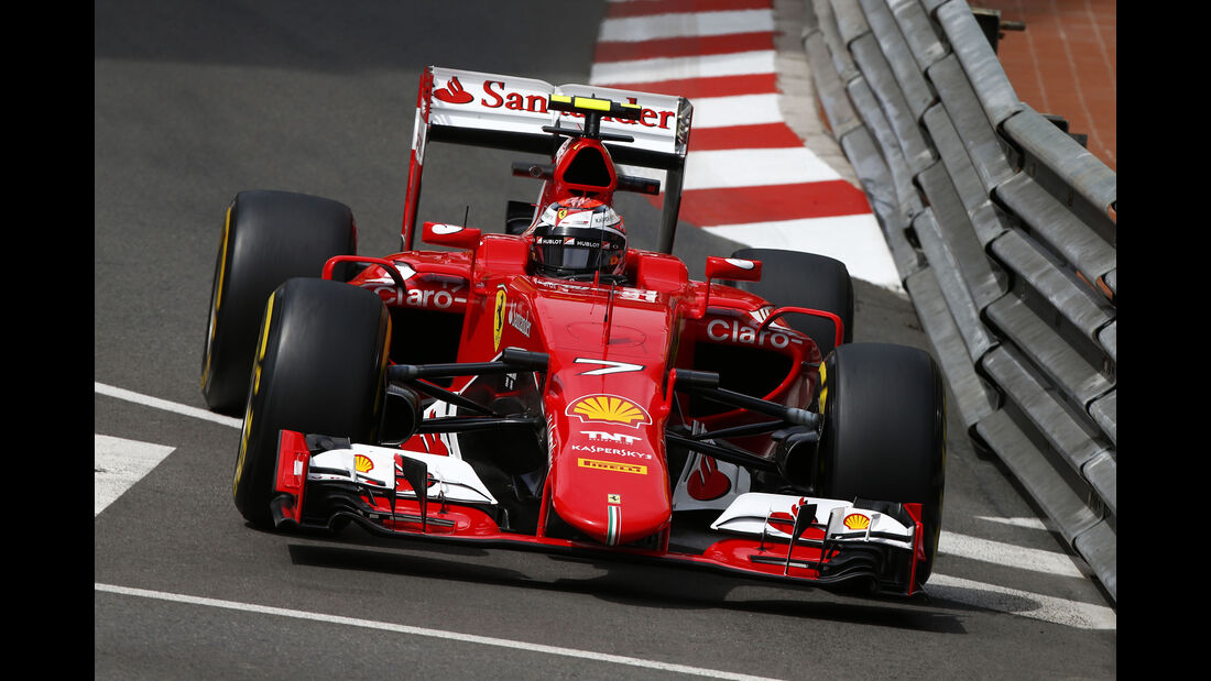 Kimi Räikkönen - Ferrari - Formel 1 - GP Monaco - 21. Mai 2015