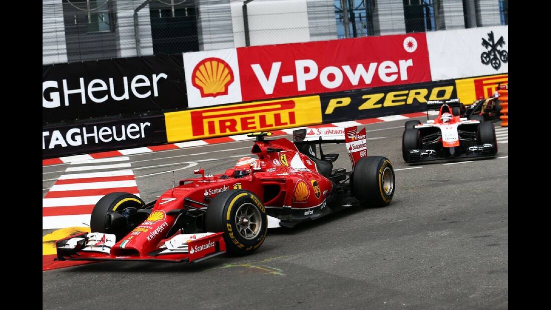 Kimi Räikkönen - Ferrari  - Formel 1 - GP Monaco - 25. Mai 2014