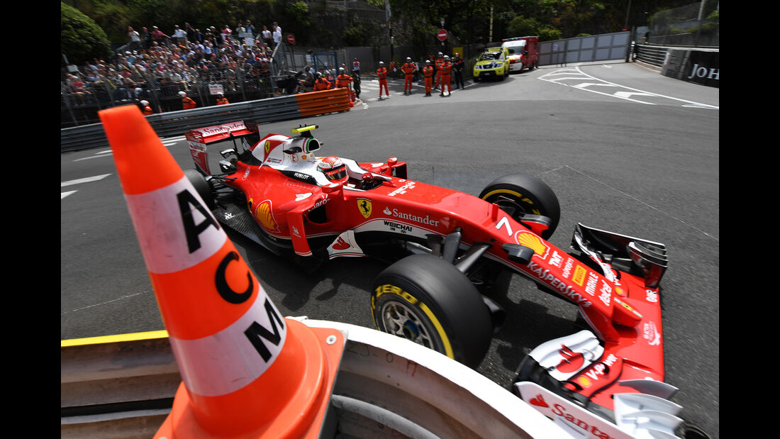 Kimi Räikkönen - Ferrari - Formel 1 - GP Monaco - 26. Mai 2016