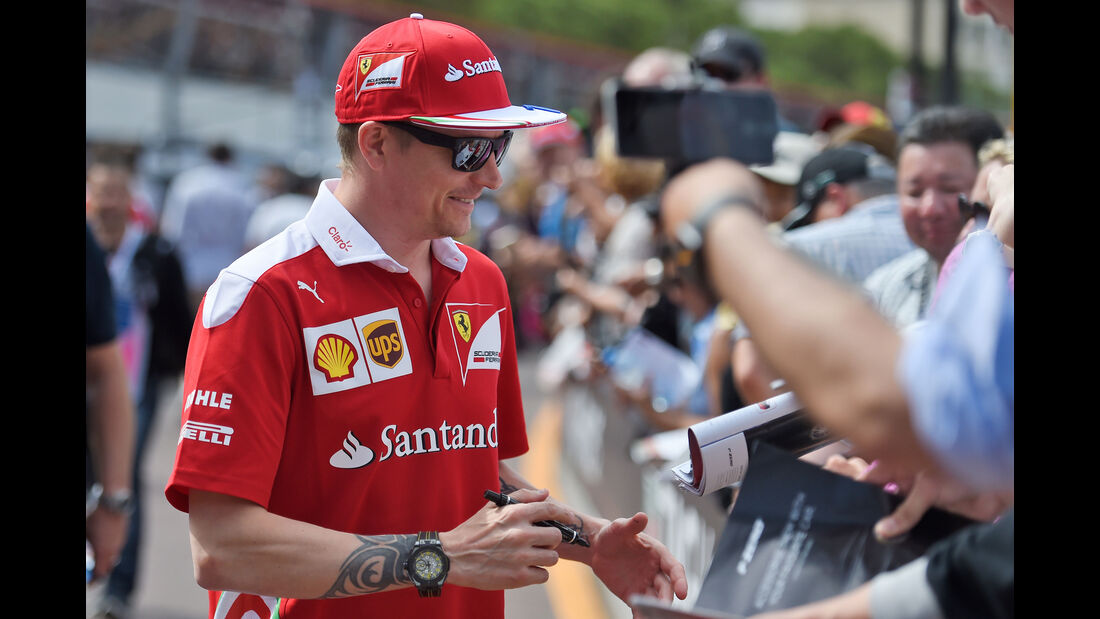 Kimi Räikkönen - Ferrari - Formel 1 - GP Monaco - 27. Mai 2016