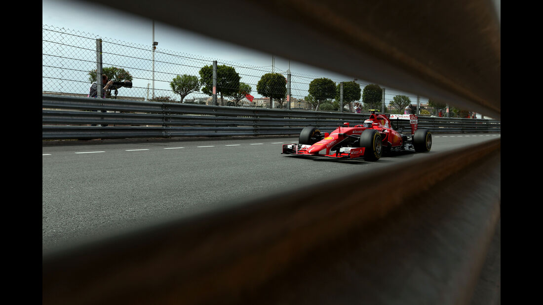 Kimi Räikkönen - Ferrari - Formel 1 - GP Monaco - Samstag - 23. Mai 2015