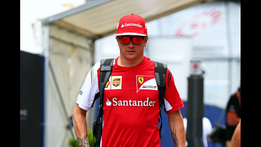 Kimi Räikkönen - Ferrari - Formel 1 - GP Österreich - Spielberg - 19. Juni 2014