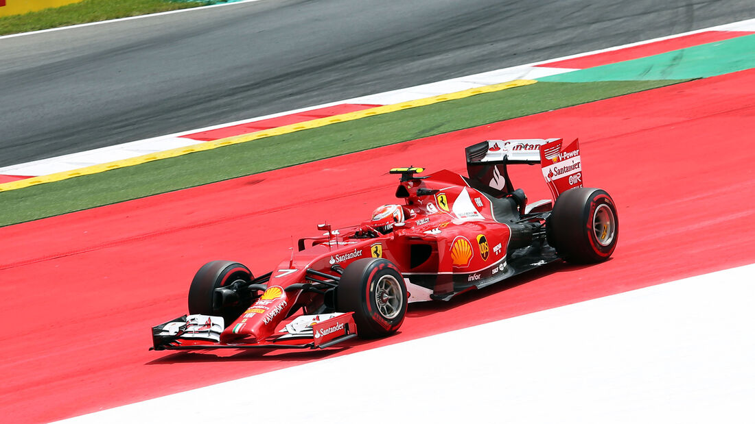 Kimi Räikkönen - Ferrari - Formel 1 - GP Österreich - Spielberg - 21. Juni 2014