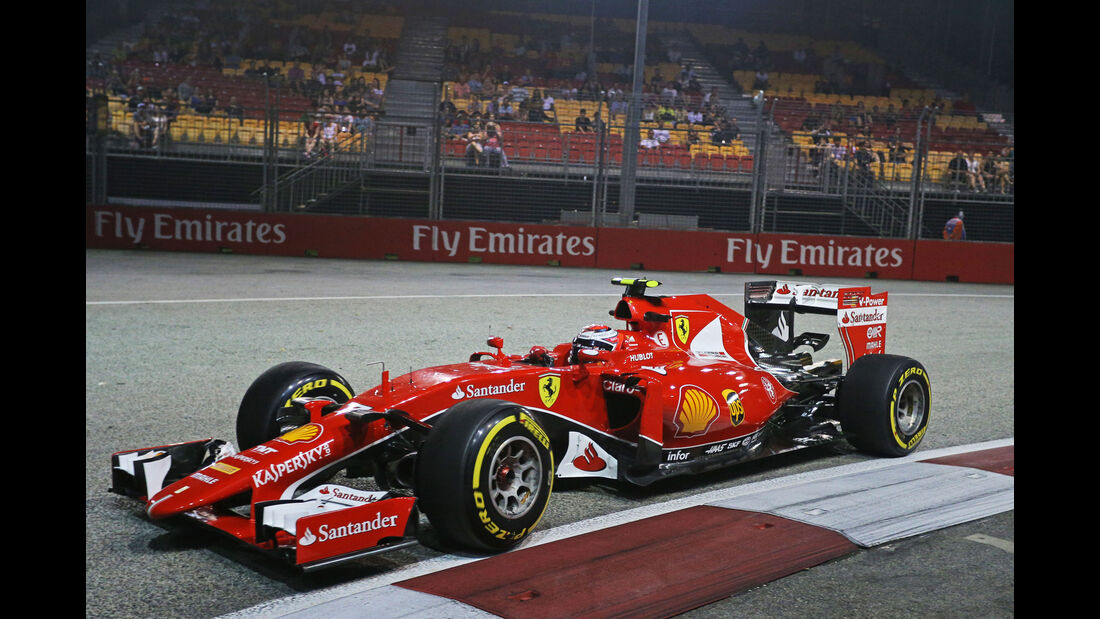 Kimi Räikkönen - Ferrari - Formel 1 - GP Singapur - 18. September 2015