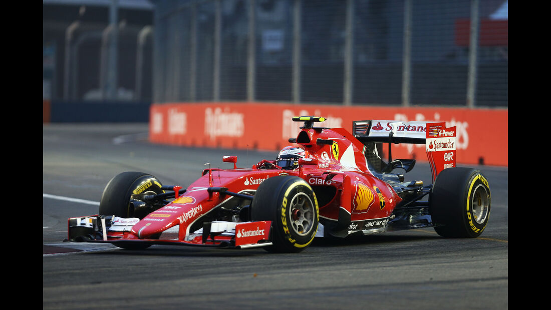 Kimi Räikkönen - Ferrari - Formel 1 - GP Singapur - 18. September 2015