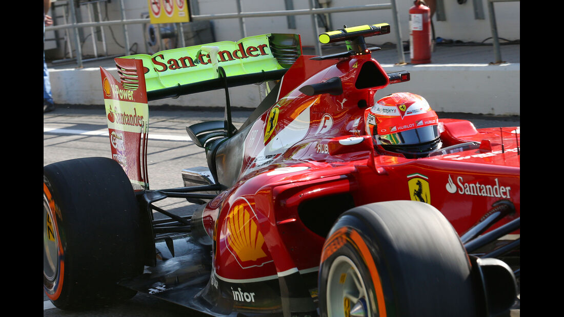 Kimi Räikkönen - Ferrari - Formel 1 - GP Spanien - Barcelona - 9. Mai 2014