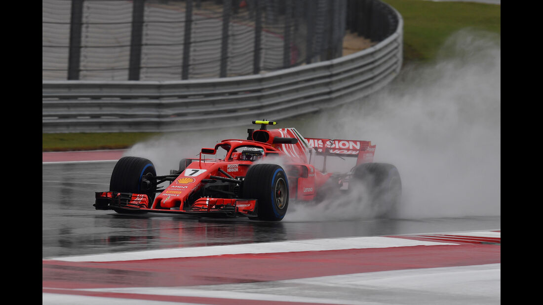 Kimi Räikkönen - Ferrari - Formel 1 - GP USA - 19. Oktober 2018