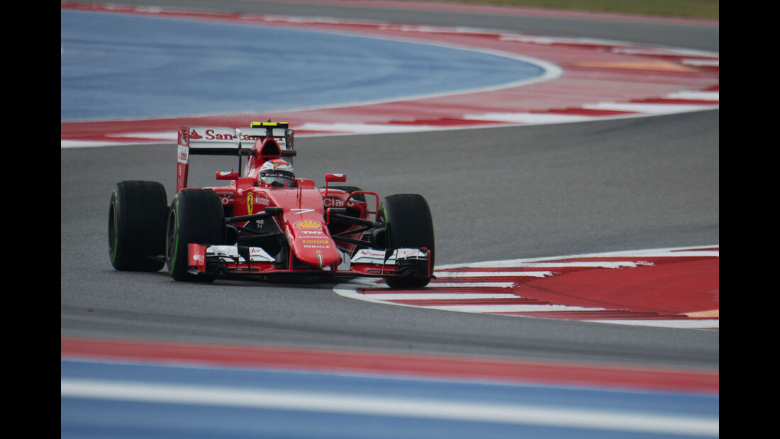 Kimi Räikkönen - Ferrari - Formel 1 - GP USA - Austin - 23. Oktober 2015