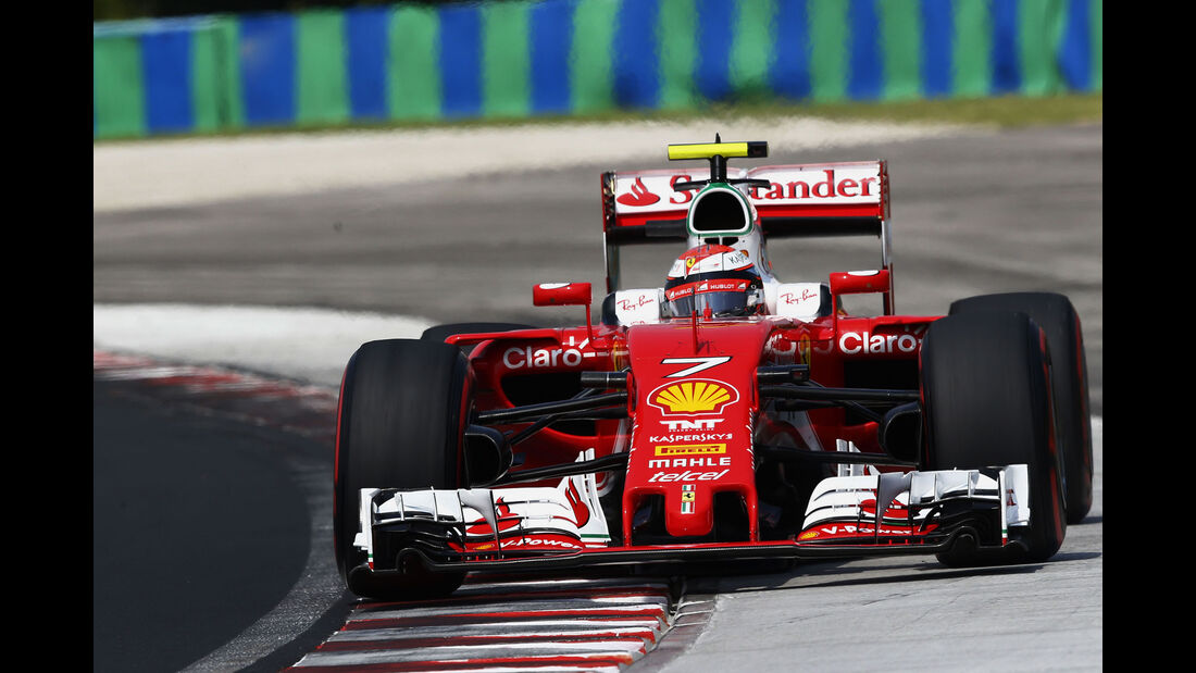 Kimi Räikkönen - Ferrari - Formel 1 - GP Ungarn - 23. Juli 2016