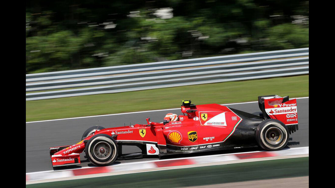 Kimi Räikkönen - Ferrari - Formel 1 - GP Ungarn - 26. Juli 2014