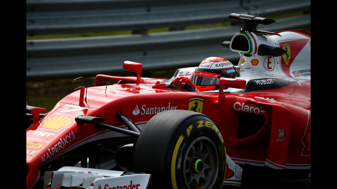 Kimi Räikkönen - Ferrari - Formel 1 - Silverstone-Test - 13. Juli 2016
