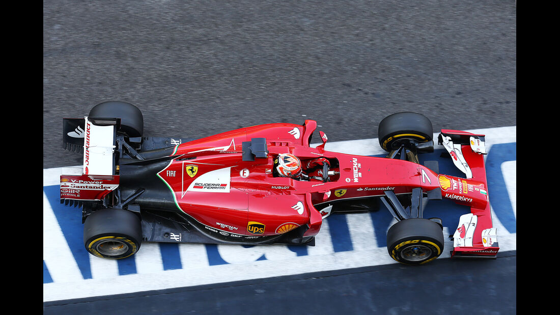 Kimi Räikkönen - Ferrari - Formel 1 Test - Abu Dhabi - 25. November 2014