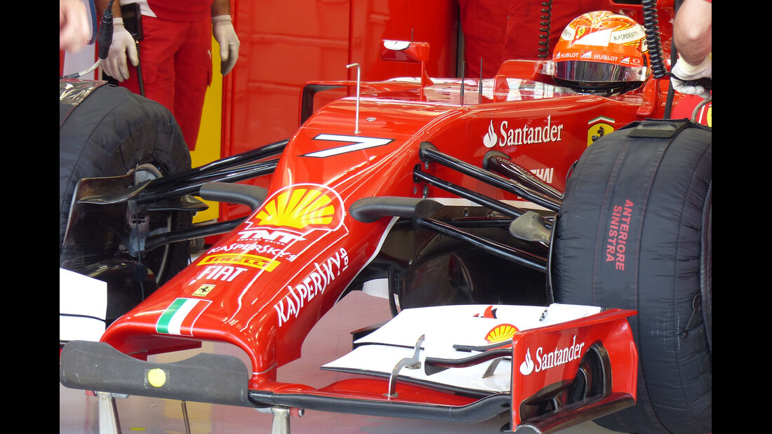 Kimi Räikkönen - Ferrari Formel 1 - Test - Bahrain - 27. Februar 2014 
